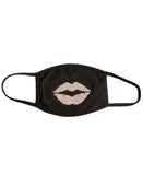 Rhinestone Lip Mask